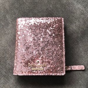 NWOT Pink Sparkle Kate Spade Wallet